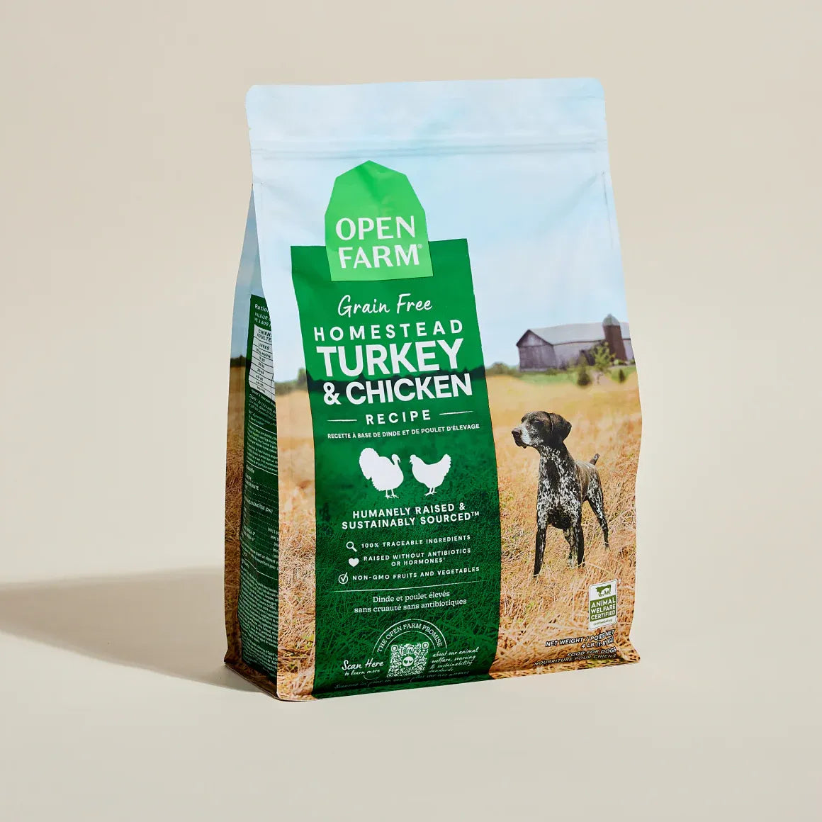 Homestead Turkey & Chicken Grain-Free Kibble