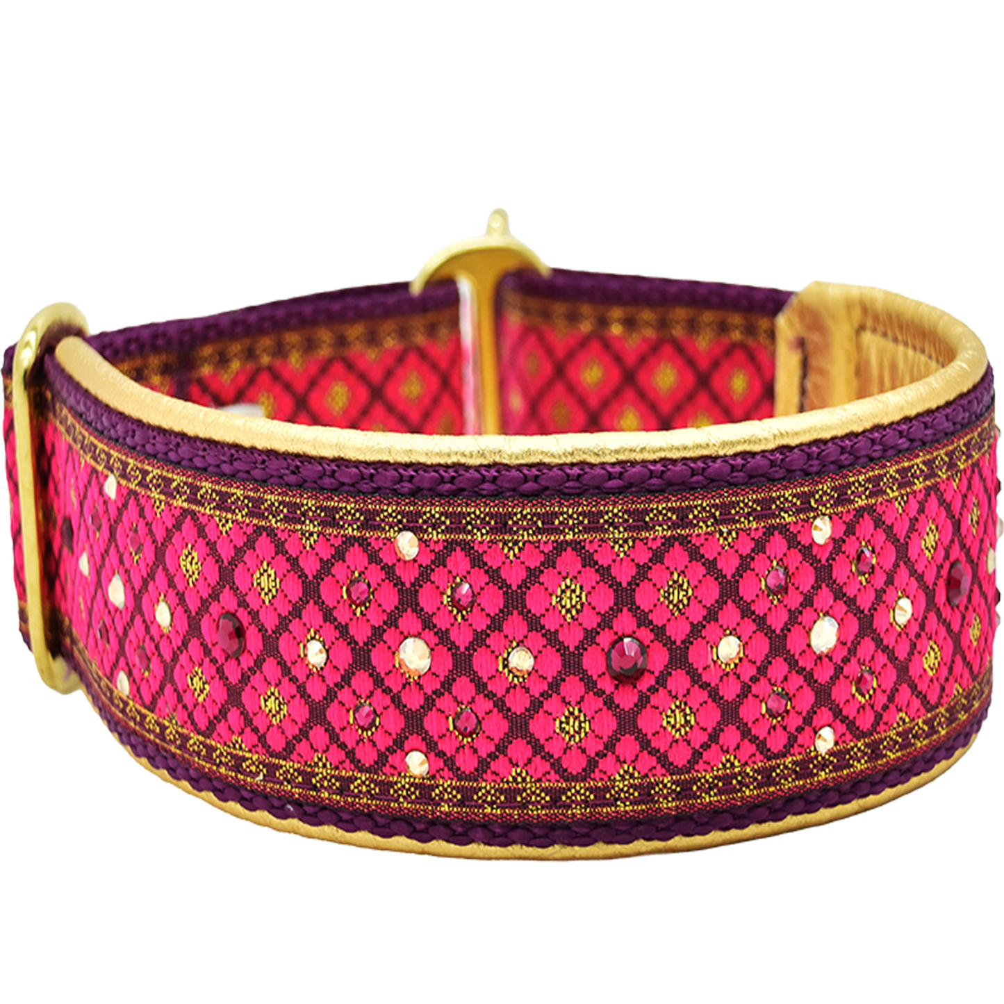 1.5" Pomegranate Valhalla Luxe Limited Slip Collar
