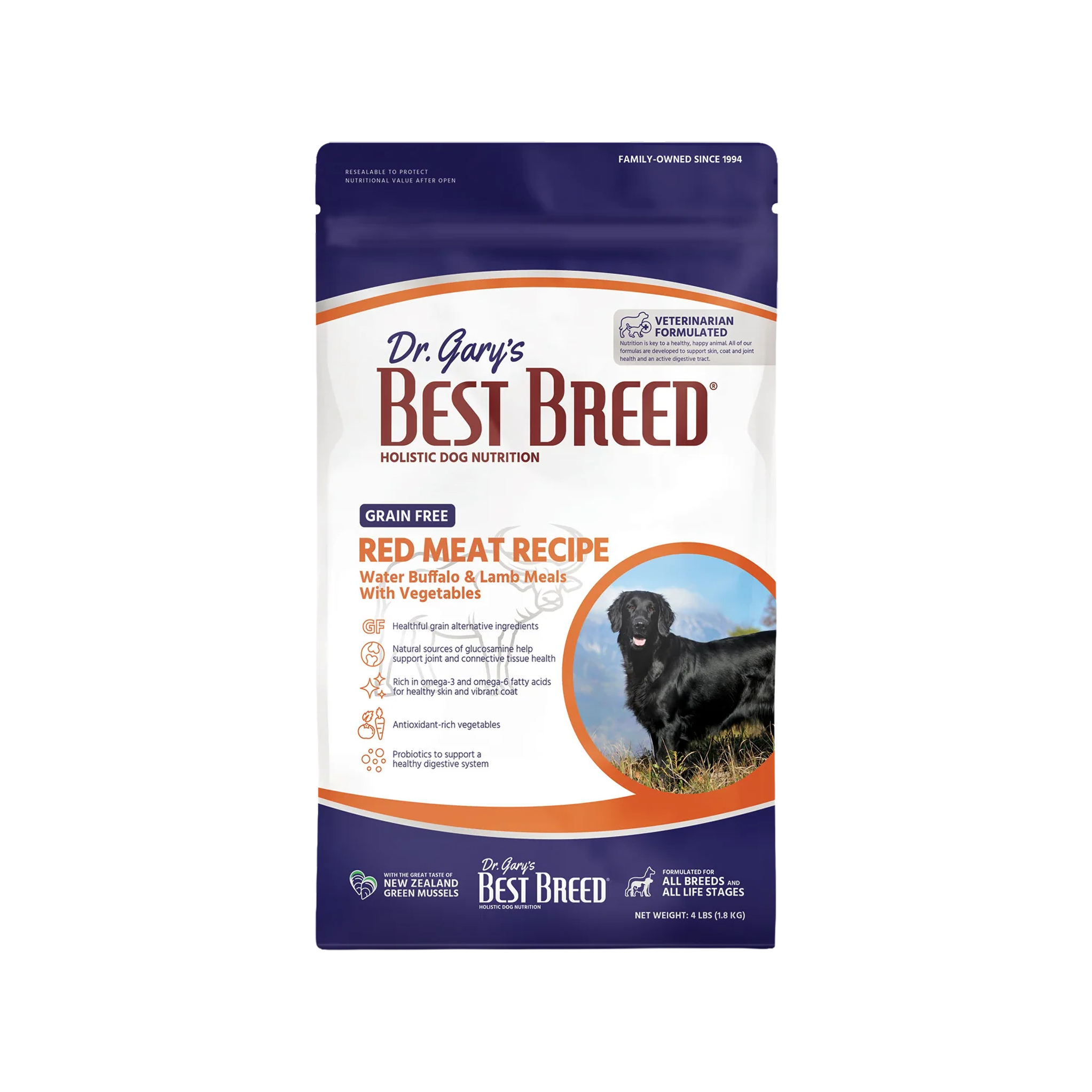 Dr. Gary's Best Breed Grain-Free Red Meat Recipe Dry Dog Food