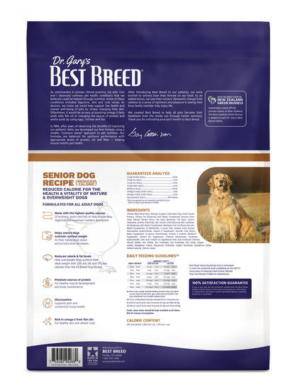 Dr. Gary's Best Breed Senior Diet Dry Dog Food