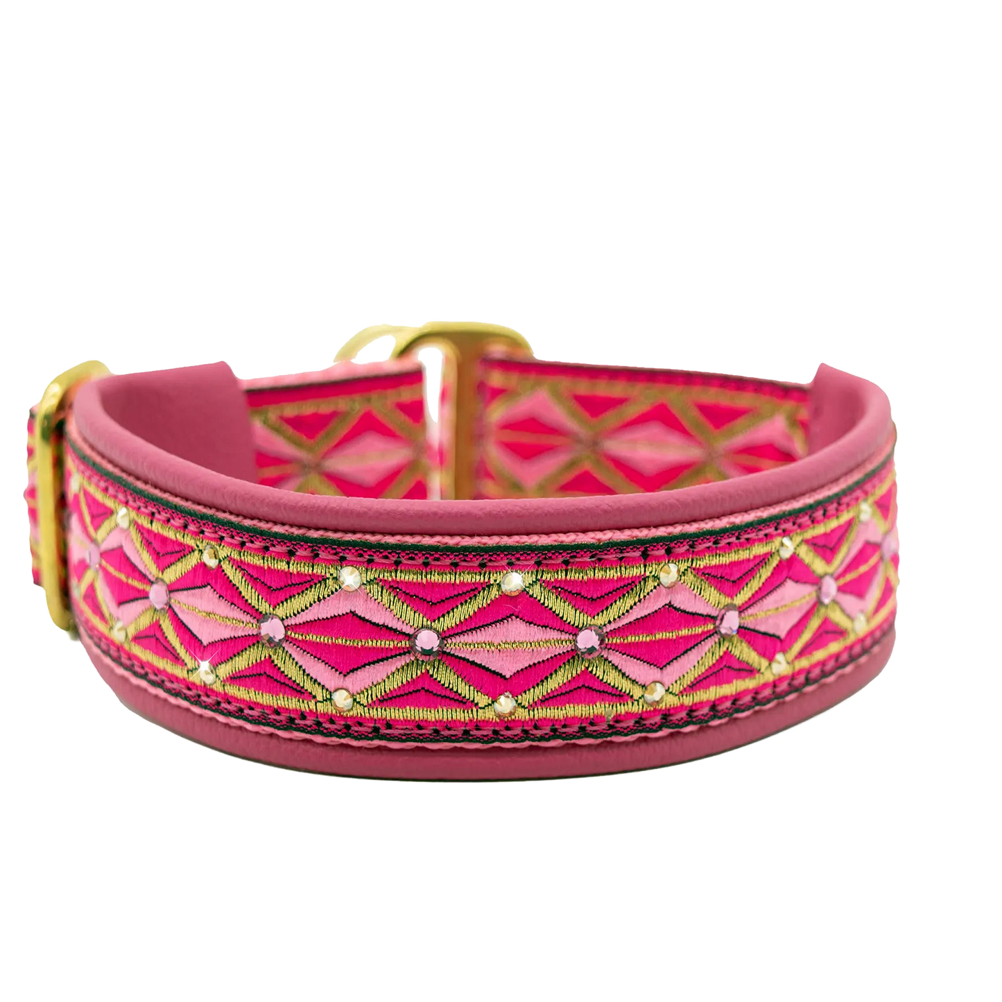 1" Pink Diamonds Luxe Limited Slip Collar