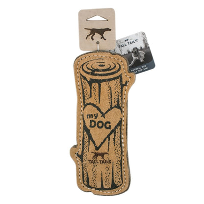 Tall Tails Leather & Wool Log