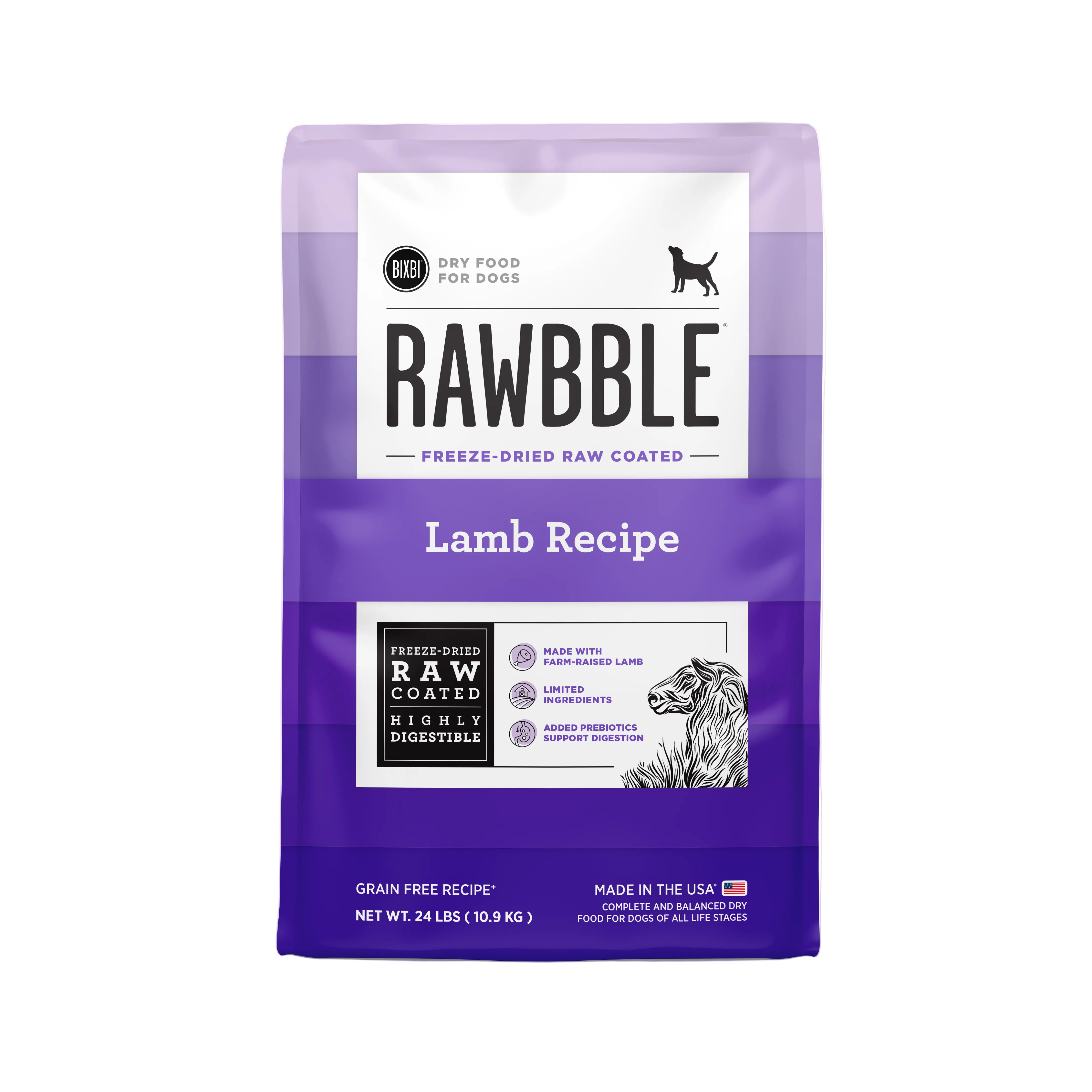 Bixbi Rawbble® Kibble | Lamb Recipe