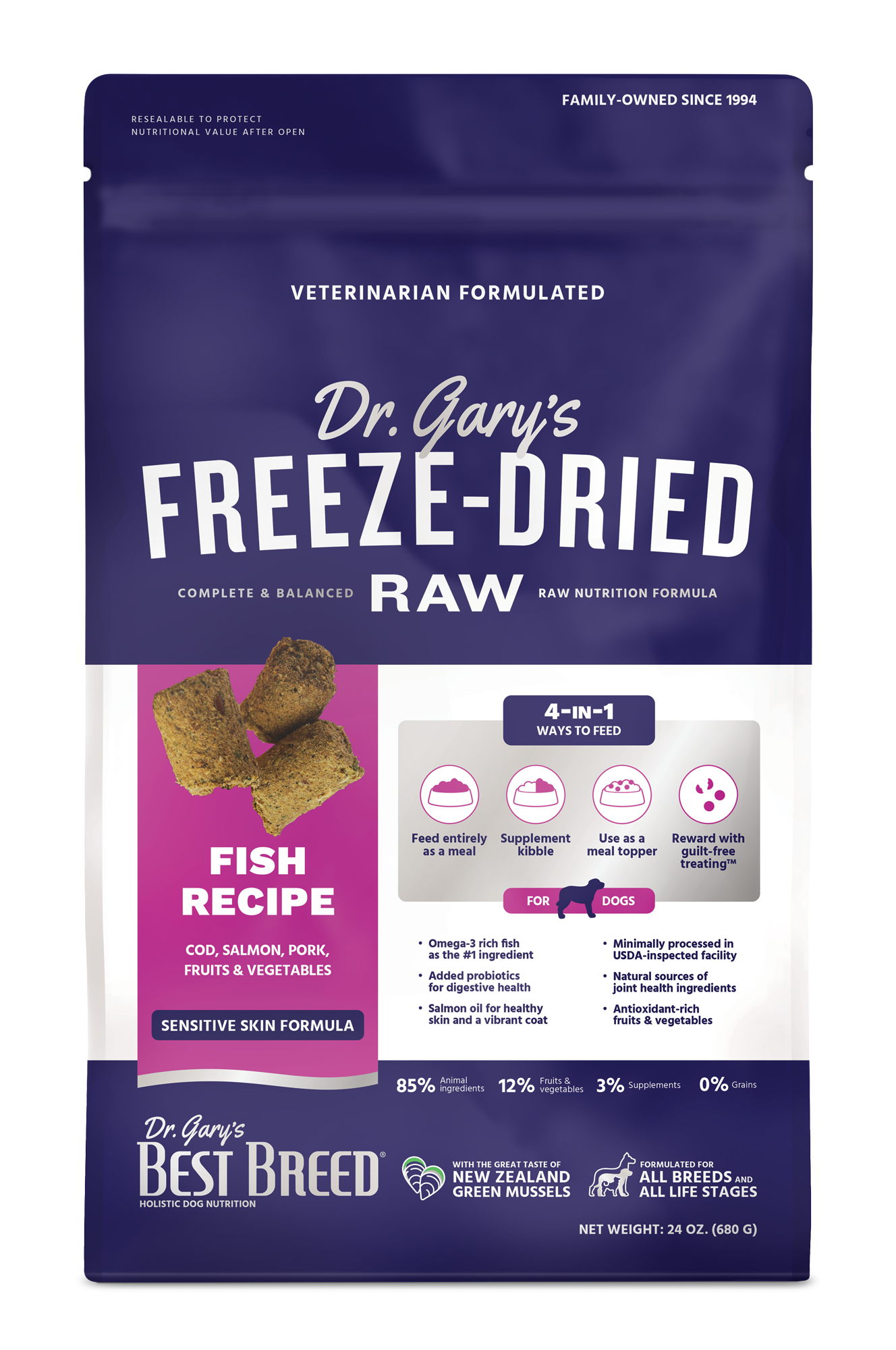 Fish Recipe 12oz