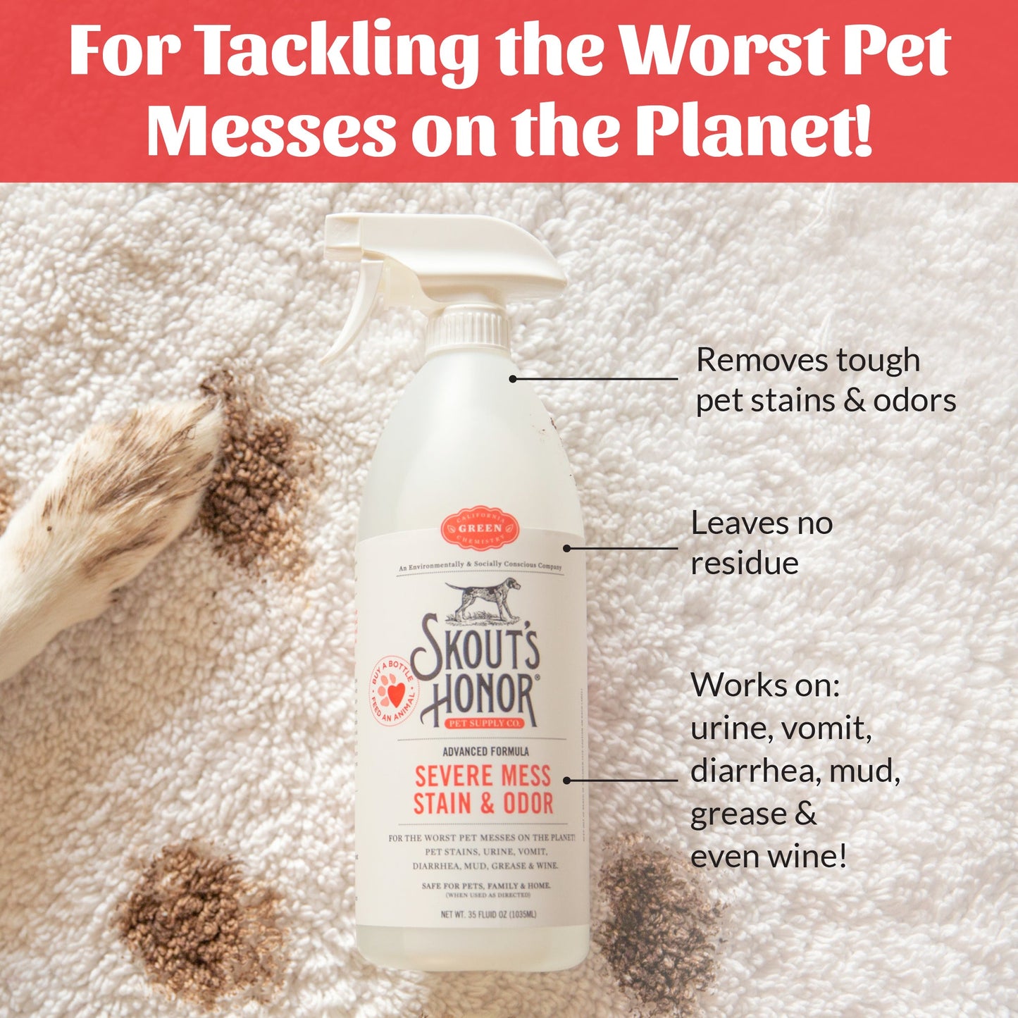 Skout's Honor Severe Mess Cleaner 35oz