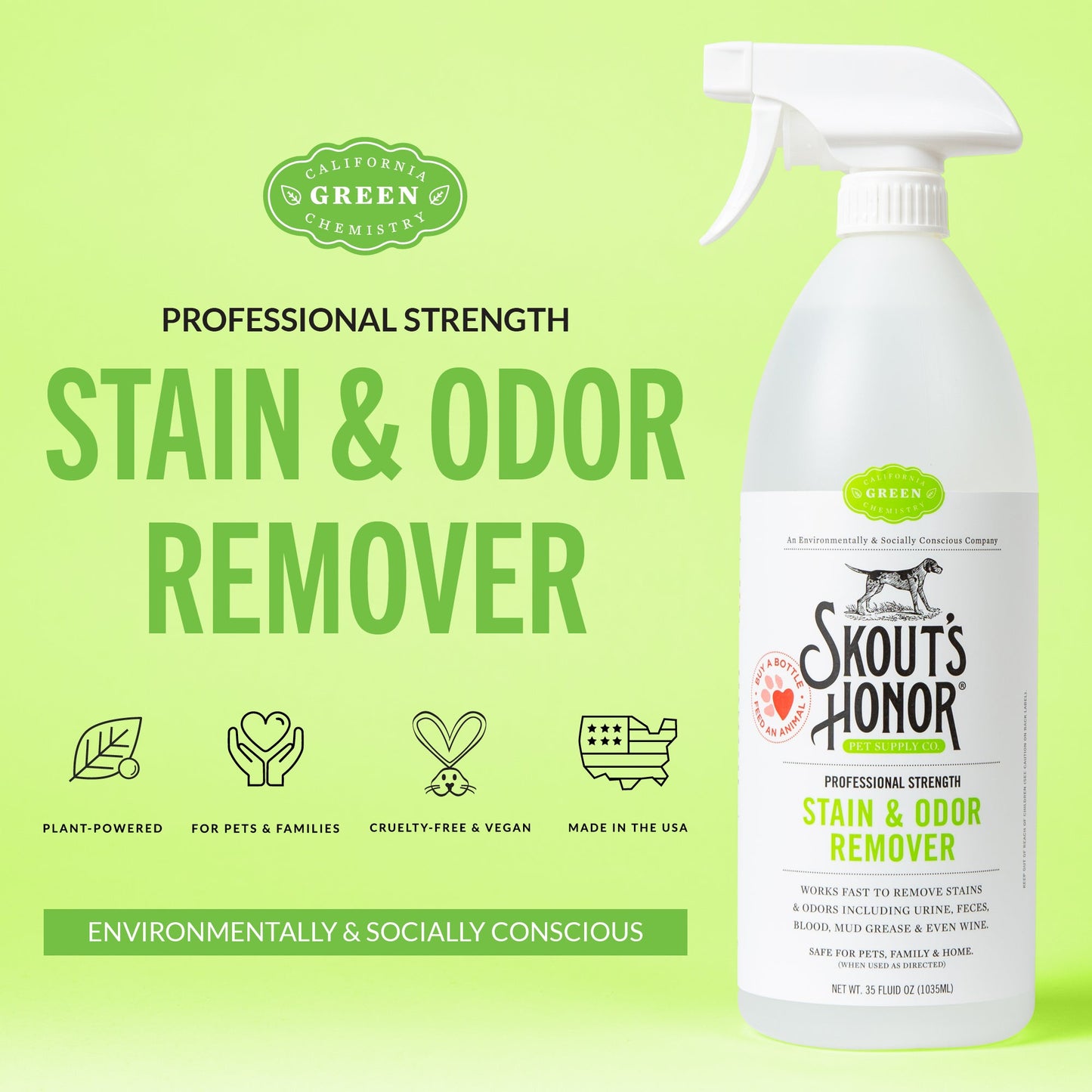 Skout's Honor Stain & Odor Remover 35oz