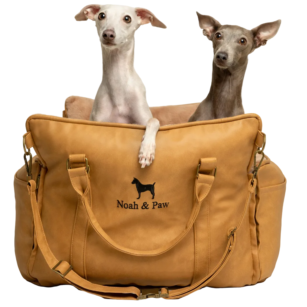 Noah & Paw Vegan Leather Dog Car Seat