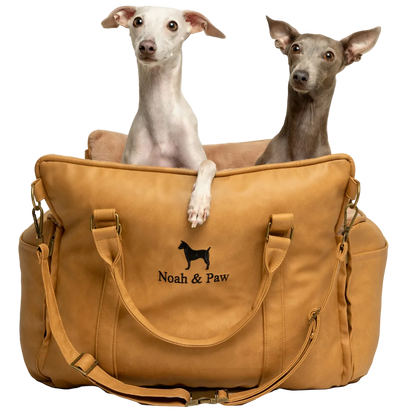 Noah & Paw Vegan Leather Dog Car Seat