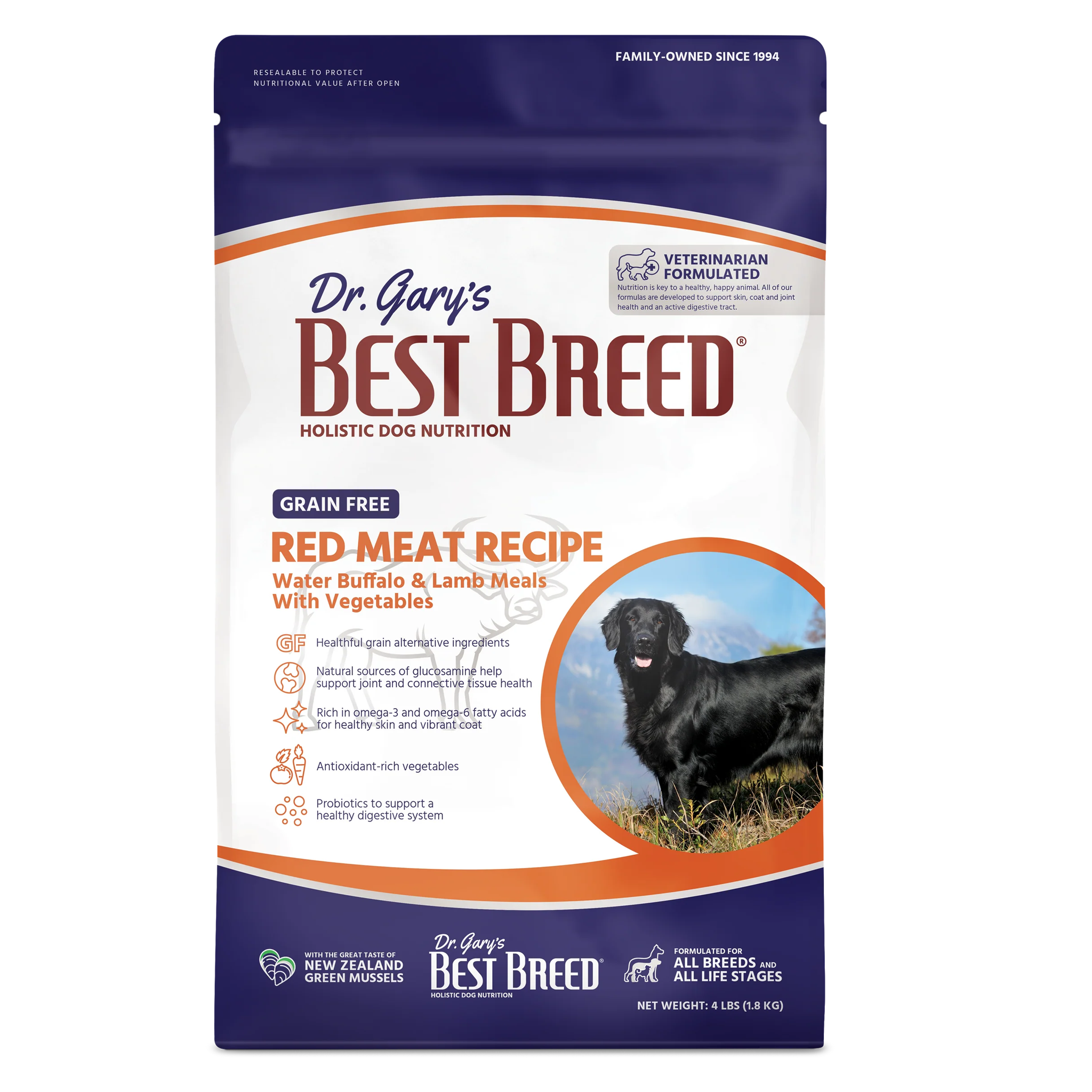 Dr. Gary's Best Breed Grain-Free Red Meat Recipe Dry Dog Food