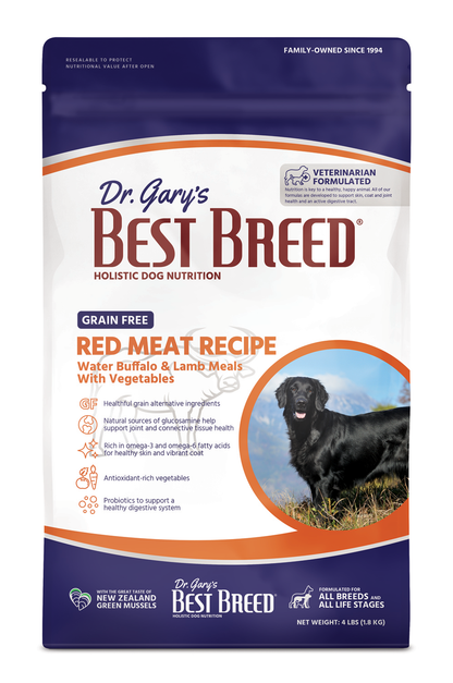 Dr. Gary's Best Breed Grain-Free Red Meat Recipe Dry Dog Food