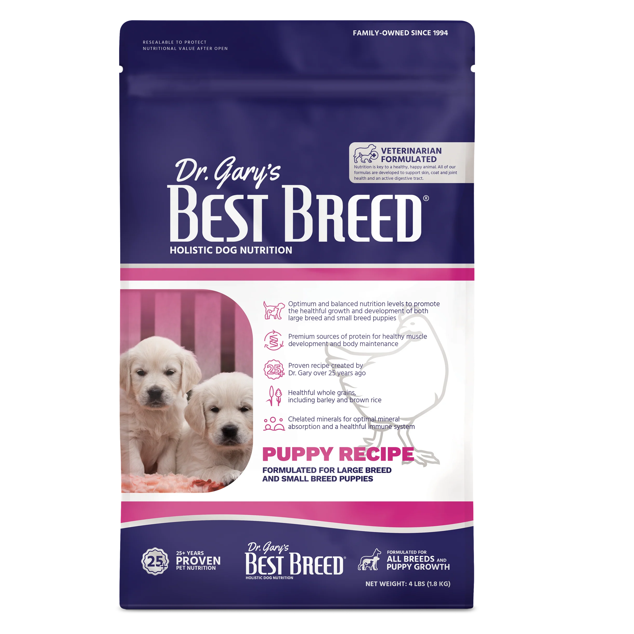 Dr. Gary's Best Breed Puppy Diet Dry Dog Food
