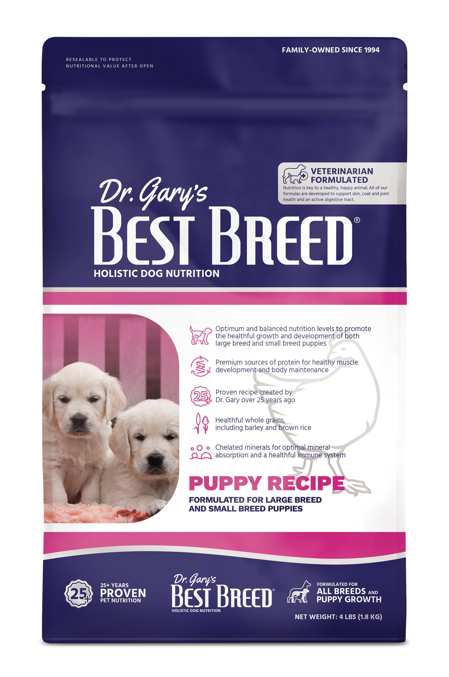 Dr. Gary's Best Breed Puppy Diet Dry Dog Food