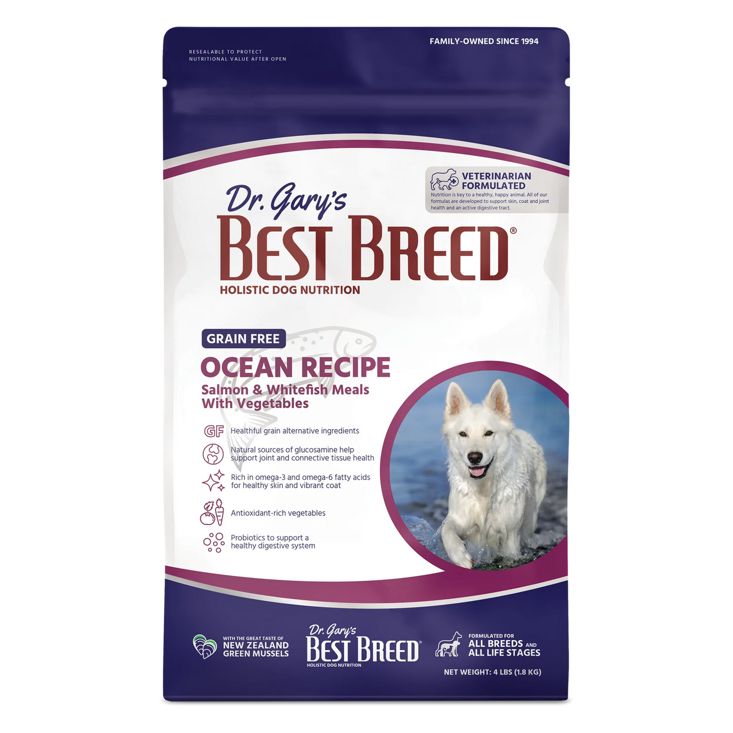 Dr. Gary's Best Breed Ocean Recipe Dry Dog Food