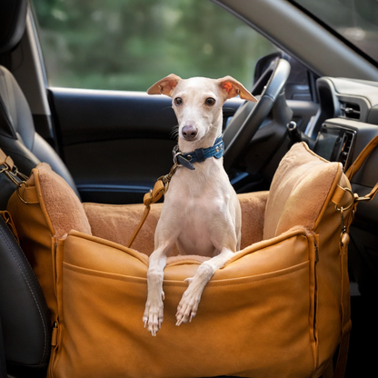 Noah & Paw Vegan Leather Dog Car Seat