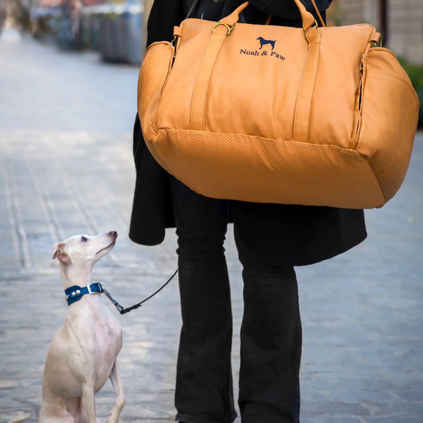 Noah & Paw Vegan Leather Dog Car Seat