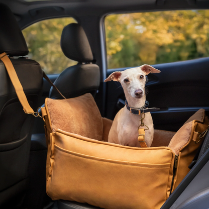 Noah & Paw Vegan Leather Dog Car Seat