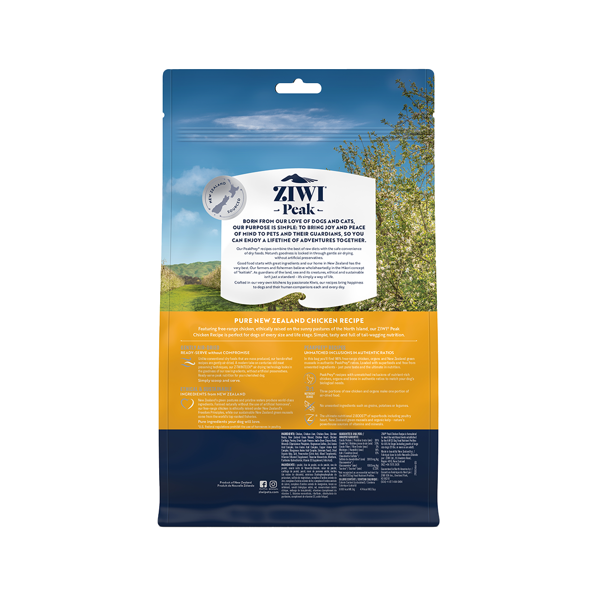 Ziwi Peak Chicken Air Dried Dog Food