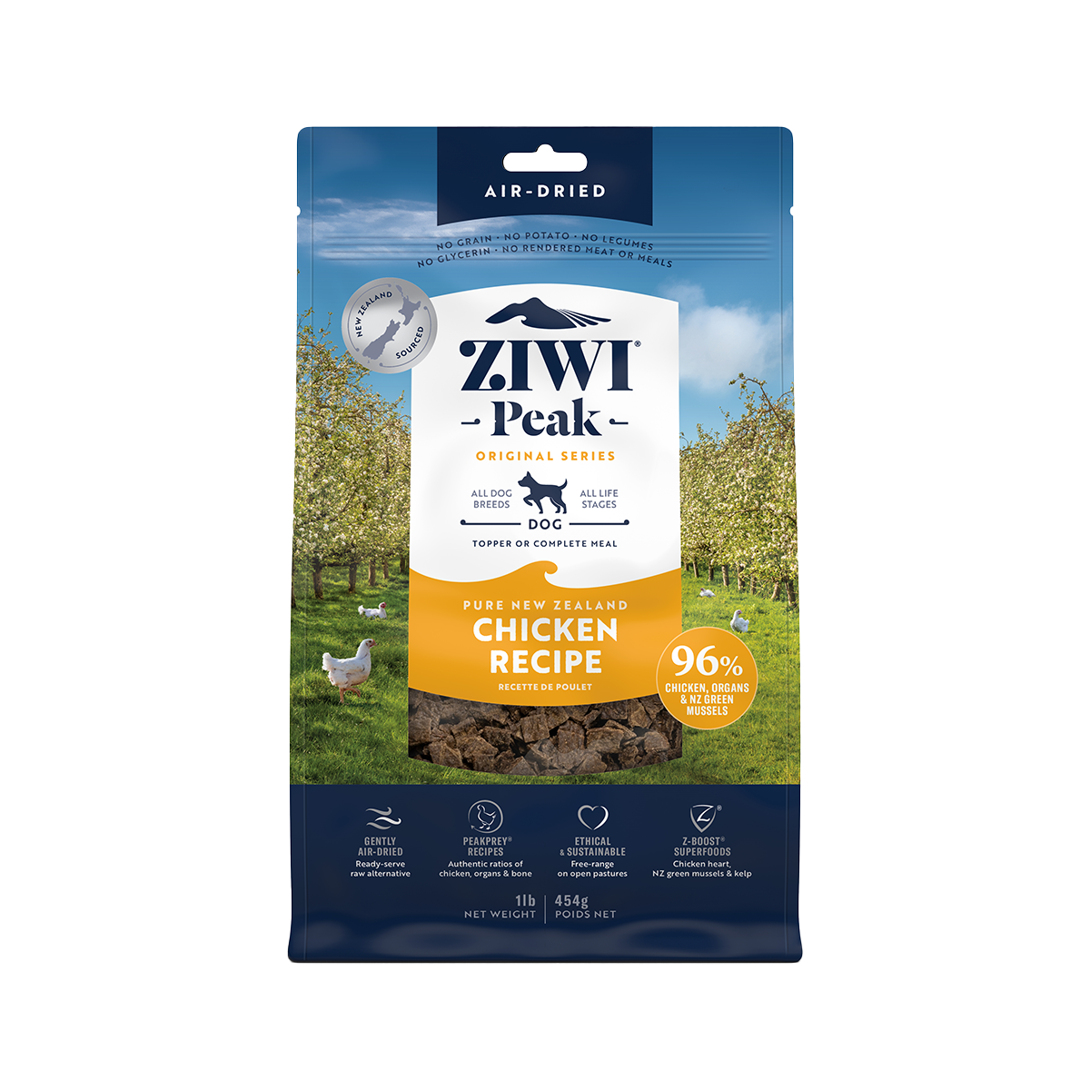 Ziwi Peak Chicken Air Dried Dog Food