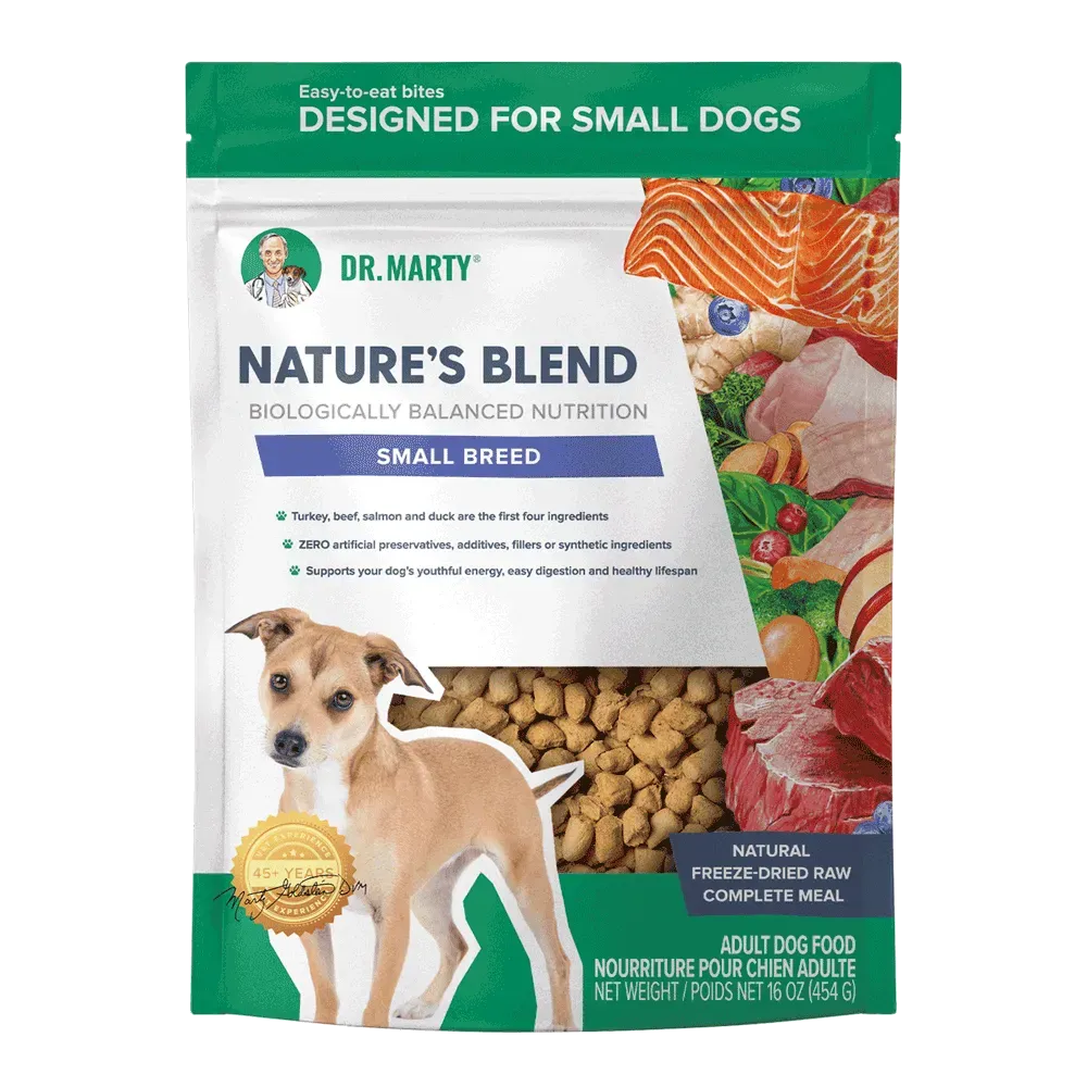 Dr. Marty Nature's Blend Small Breed Freeze-Dried Dog Food