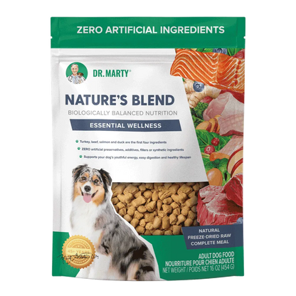 Dr. Marty Nature's Blend Essential Wellness Freeze-Dried Dog Food