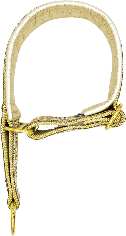 1.5" Platinum Nouvelle Luxe Limited Slip Collar Fuzzywumpets