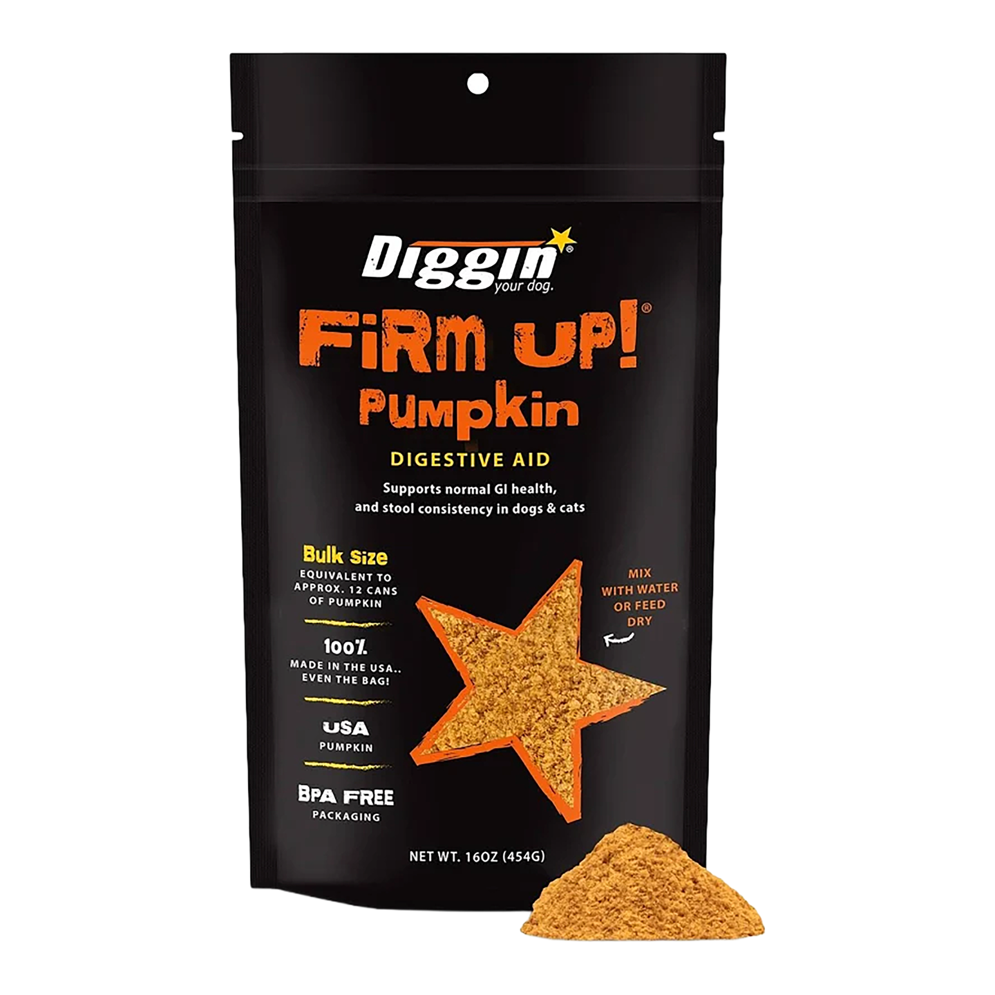 Firm Up! Pumpkin Digestive Aid Supplement for Dogs