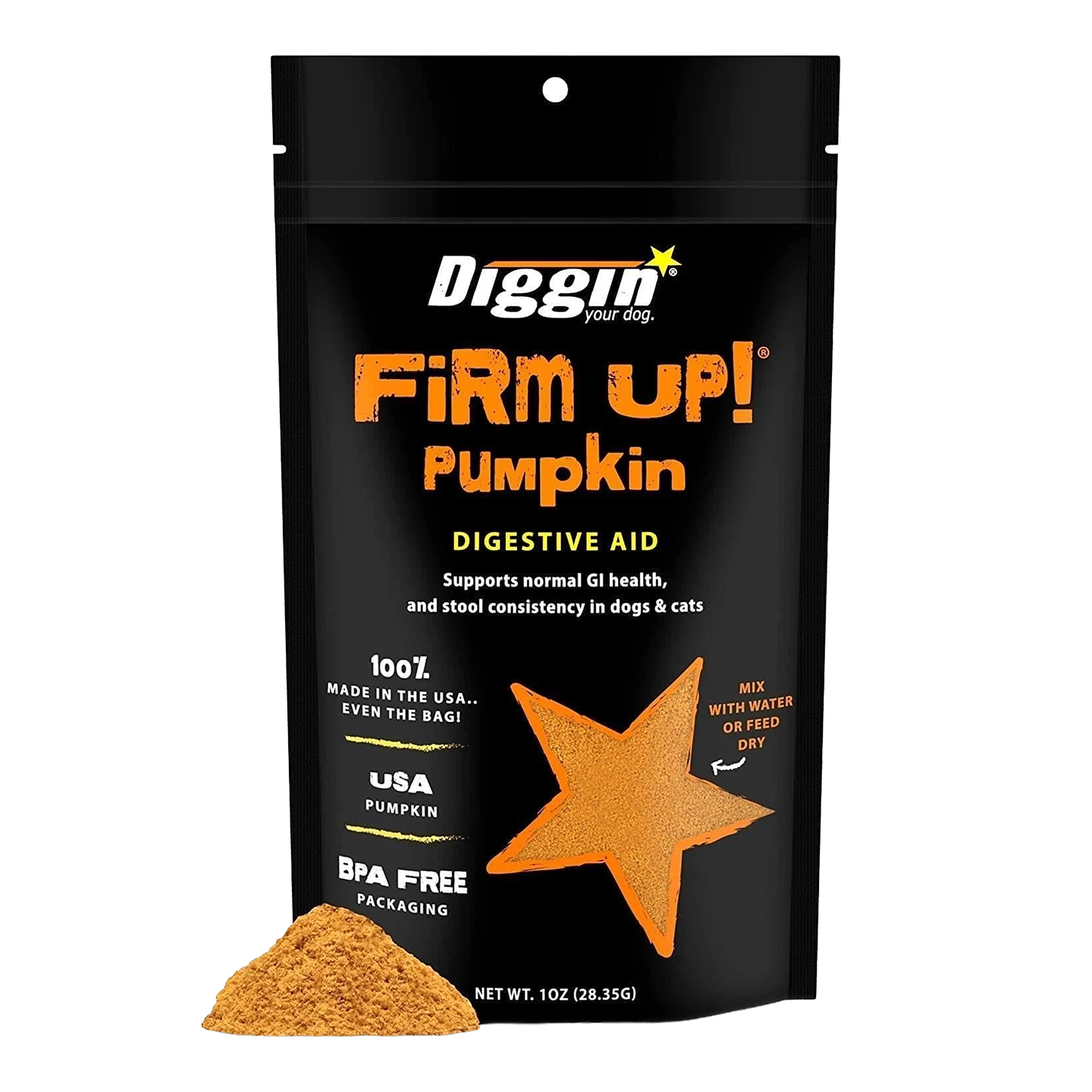 Firm Up! Pumpkin Digestive Aid Supplement for Dogs
