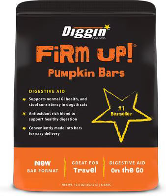 Diggin' Your Dog Pumpkin Bars 6ct