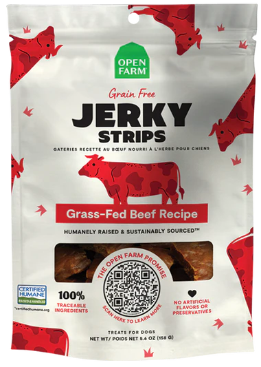 Grain-Free Jerky Strips for Dogs