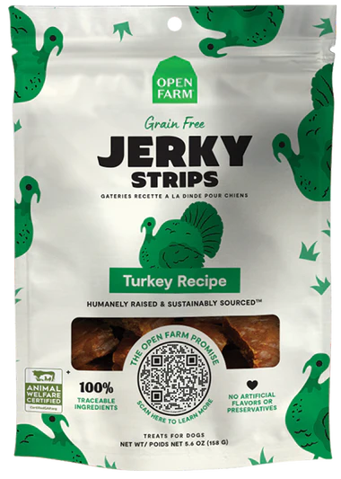 Grain-Free Jerky Strips for Dogs