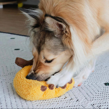 Lambwolf Banana | Snuffle Squeaky Toy