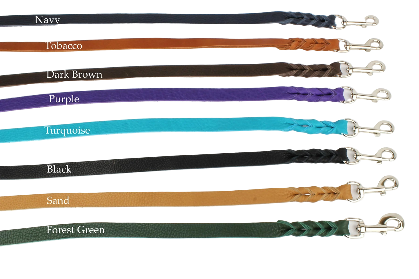 Soft Leather Leash 6'