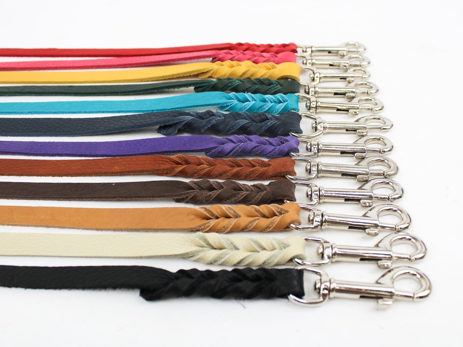 Soft Leather Leash 6'
