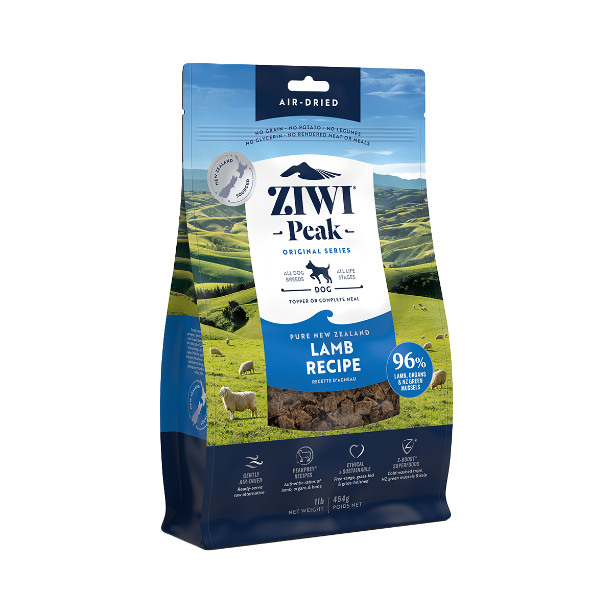 Ziwi Peak Lamb Air Dried Dog Food