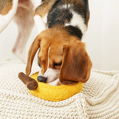Lambwolf Banana | Snuffle Squeaky Toy