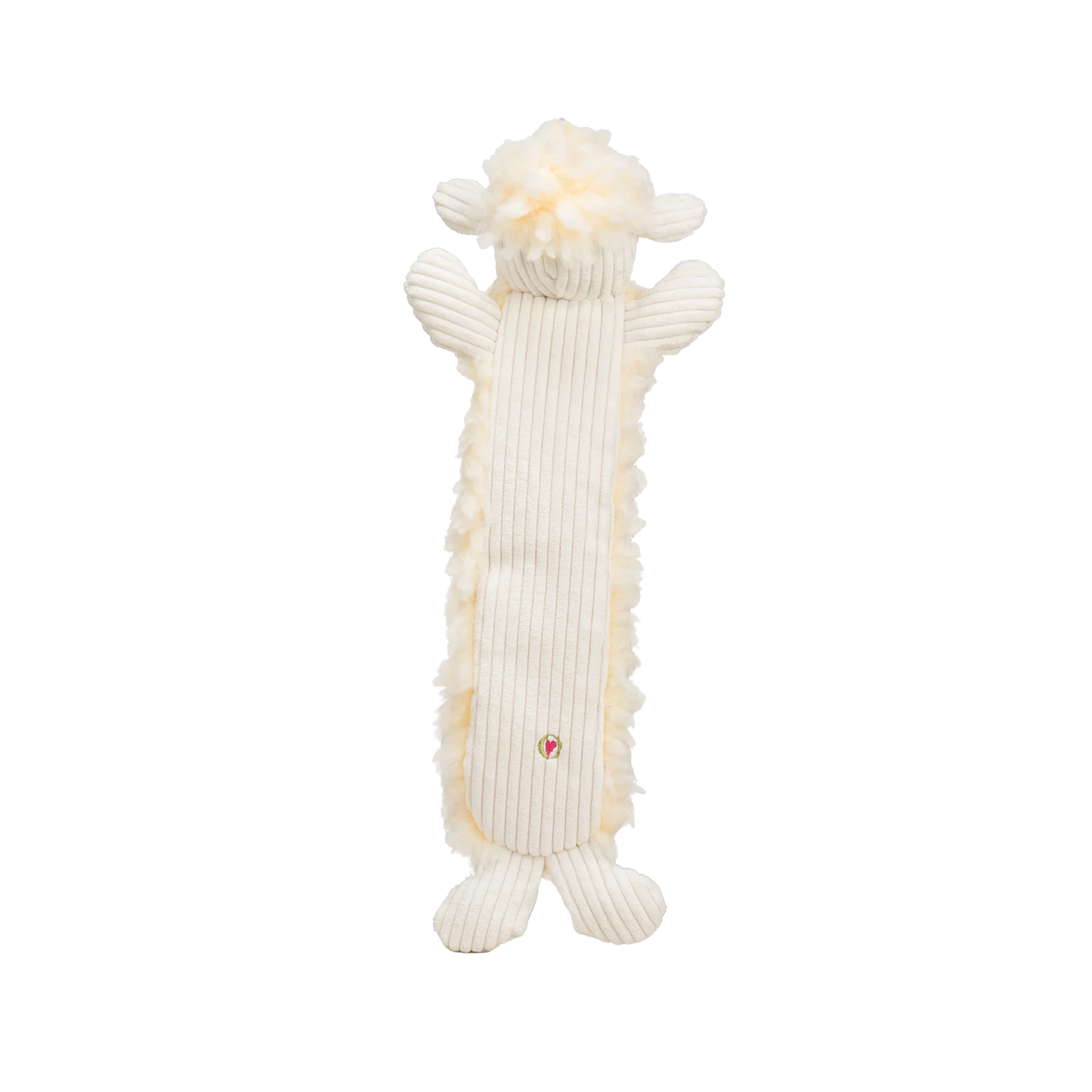 Louise Lamb Fluffer Long & Lovelie™ Durable Plush Dog Toy
