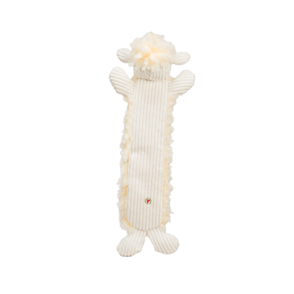 Louise Lamb Fluffer Long & Lovelie™ Durable Plush Dog Toy