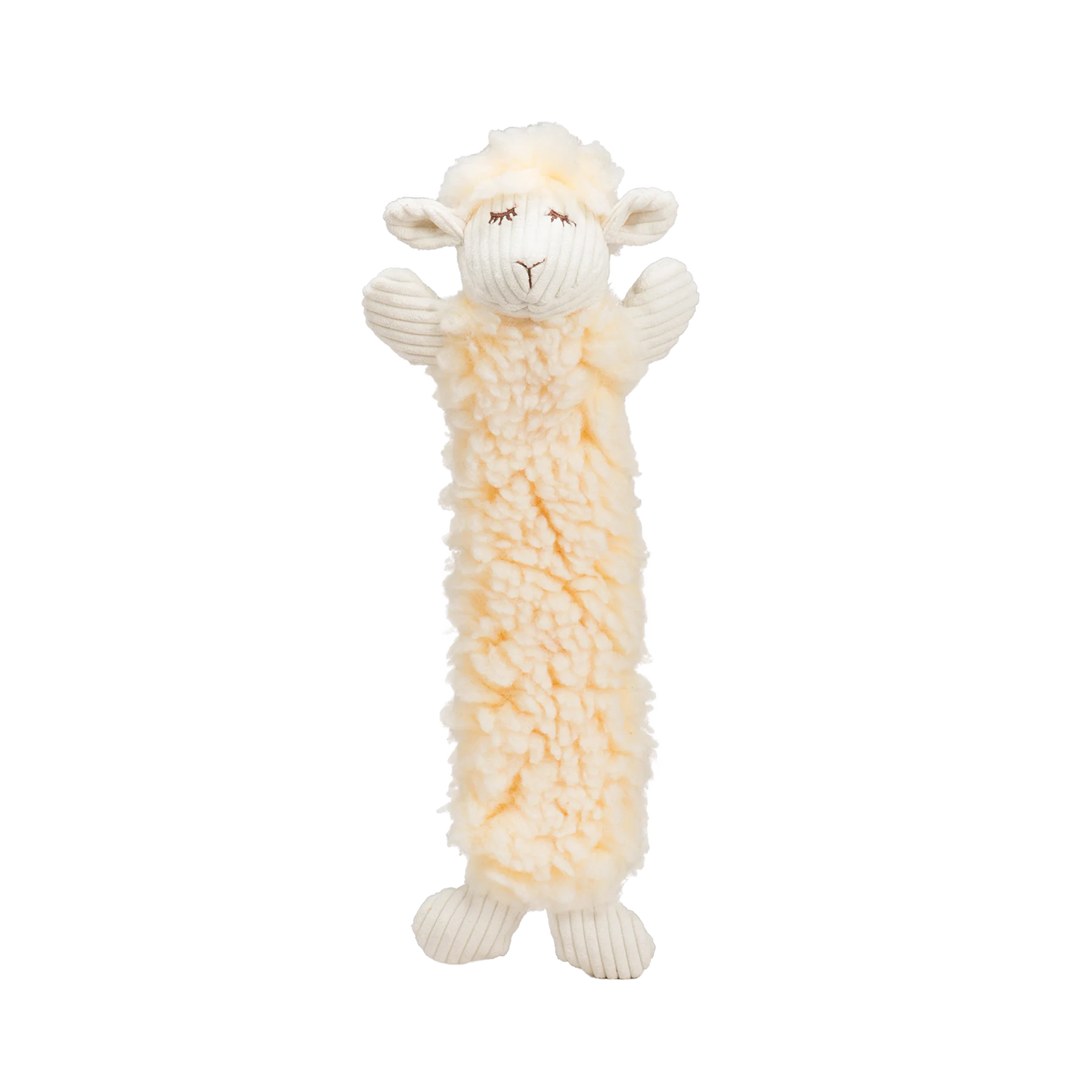 Louise Lamb Fluffer Long & Lovelie™ Durable Plush Dog Toy