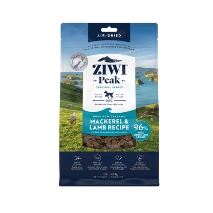 Ziwi Peak Mackerel & Lamb Air Dried Dog Food