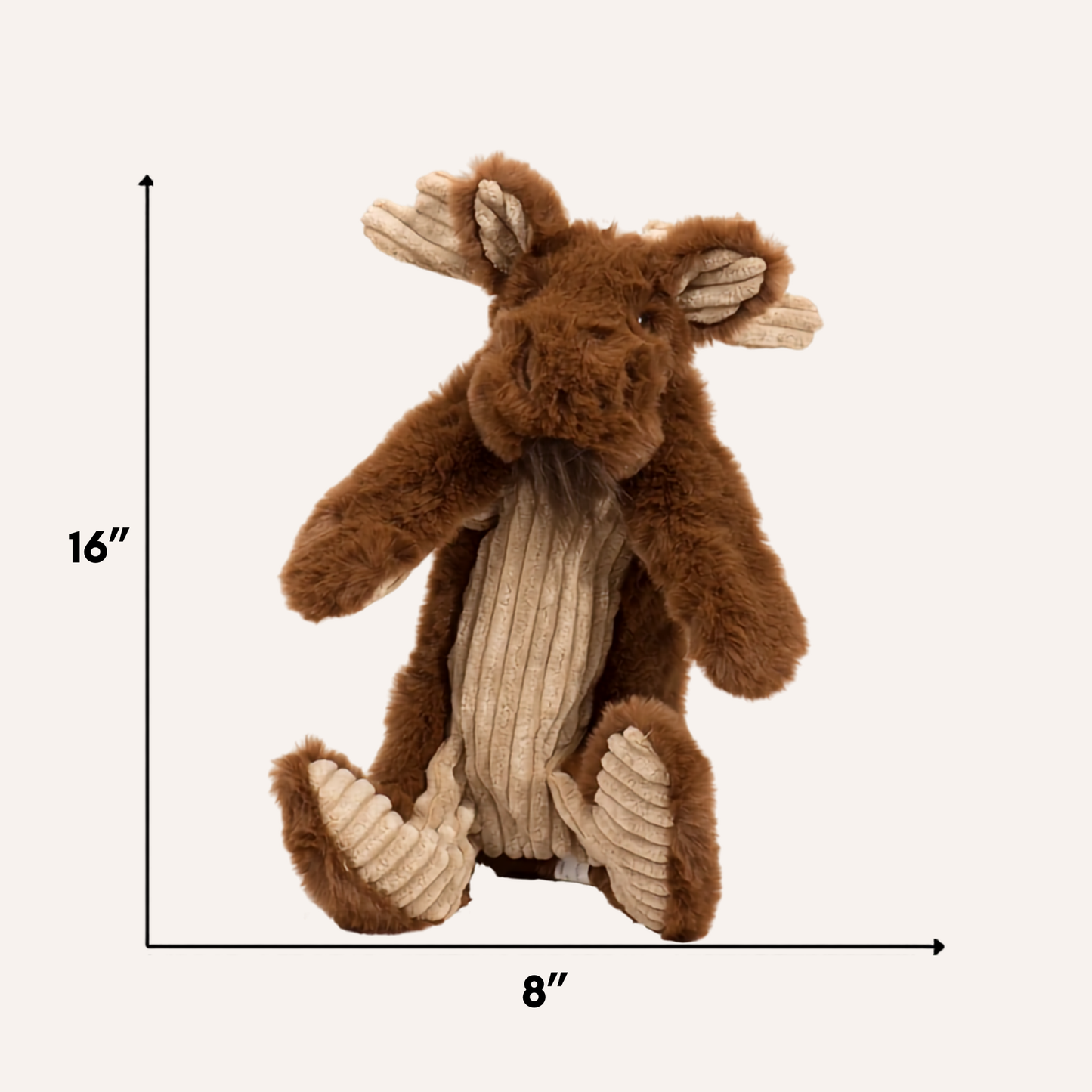 Maple Moose X-Brace™ Durable Plush Dog Toy