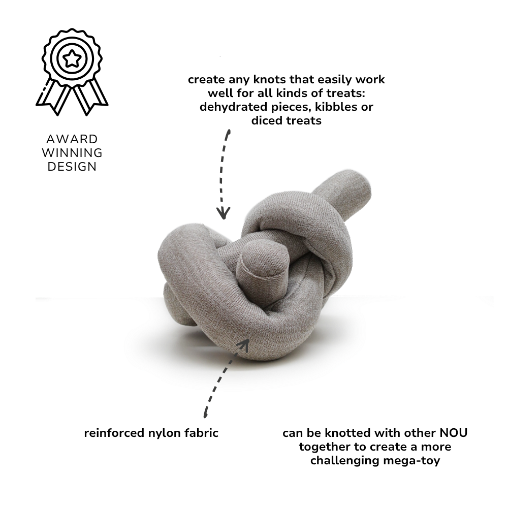 Lambwolf NOU Enrichment Toy | Crinkly + Nylon