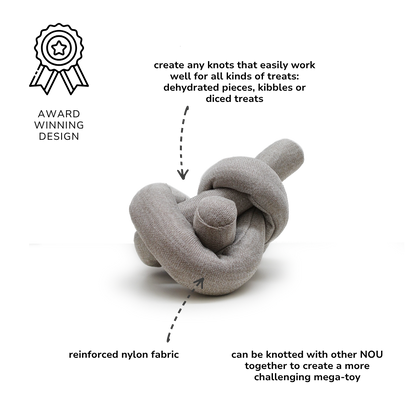 Lambwolf NOU Enrichment Toy | Crinkly + Nylon