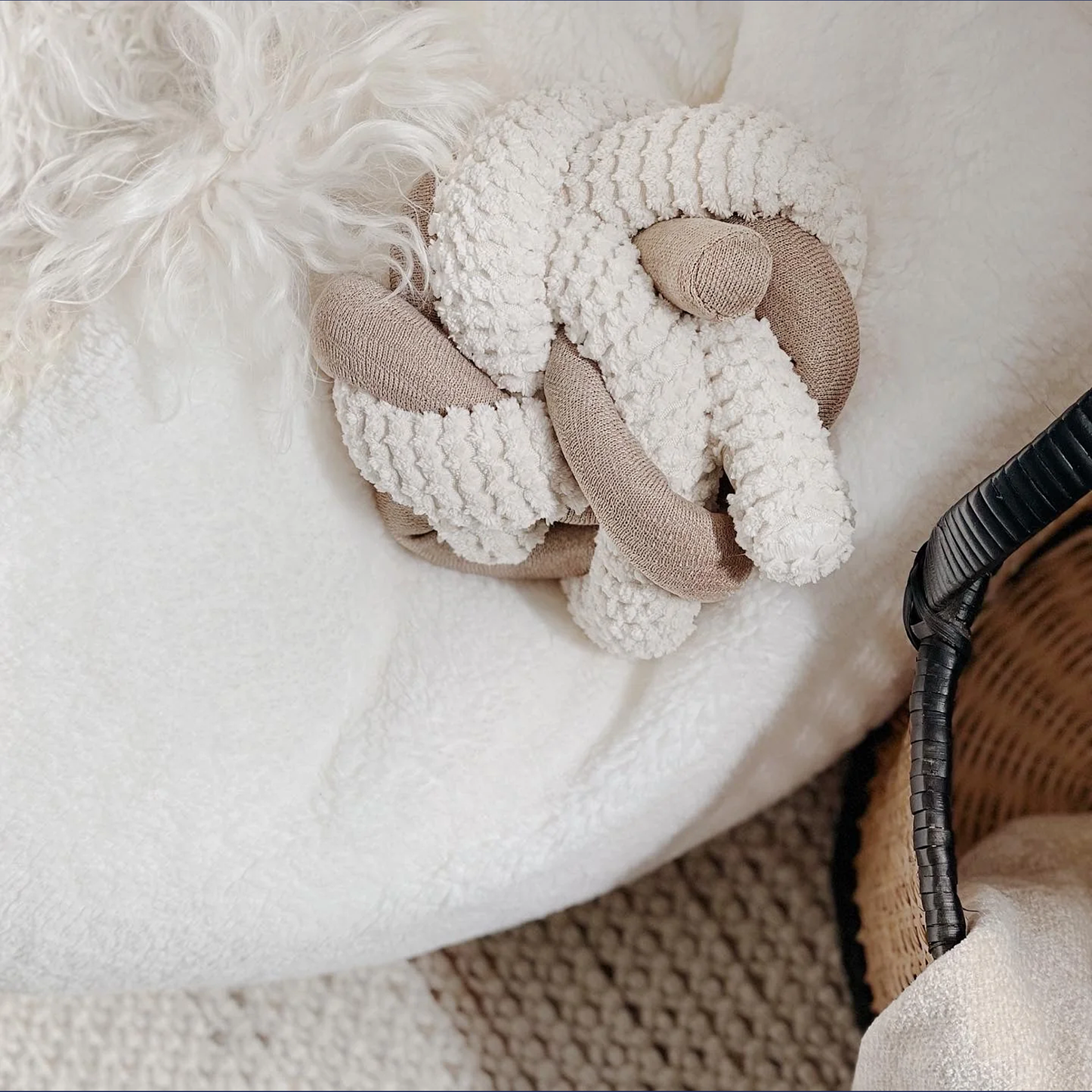 Lambwolf NOU Enrichment Toy | Squeaky + Corduroy