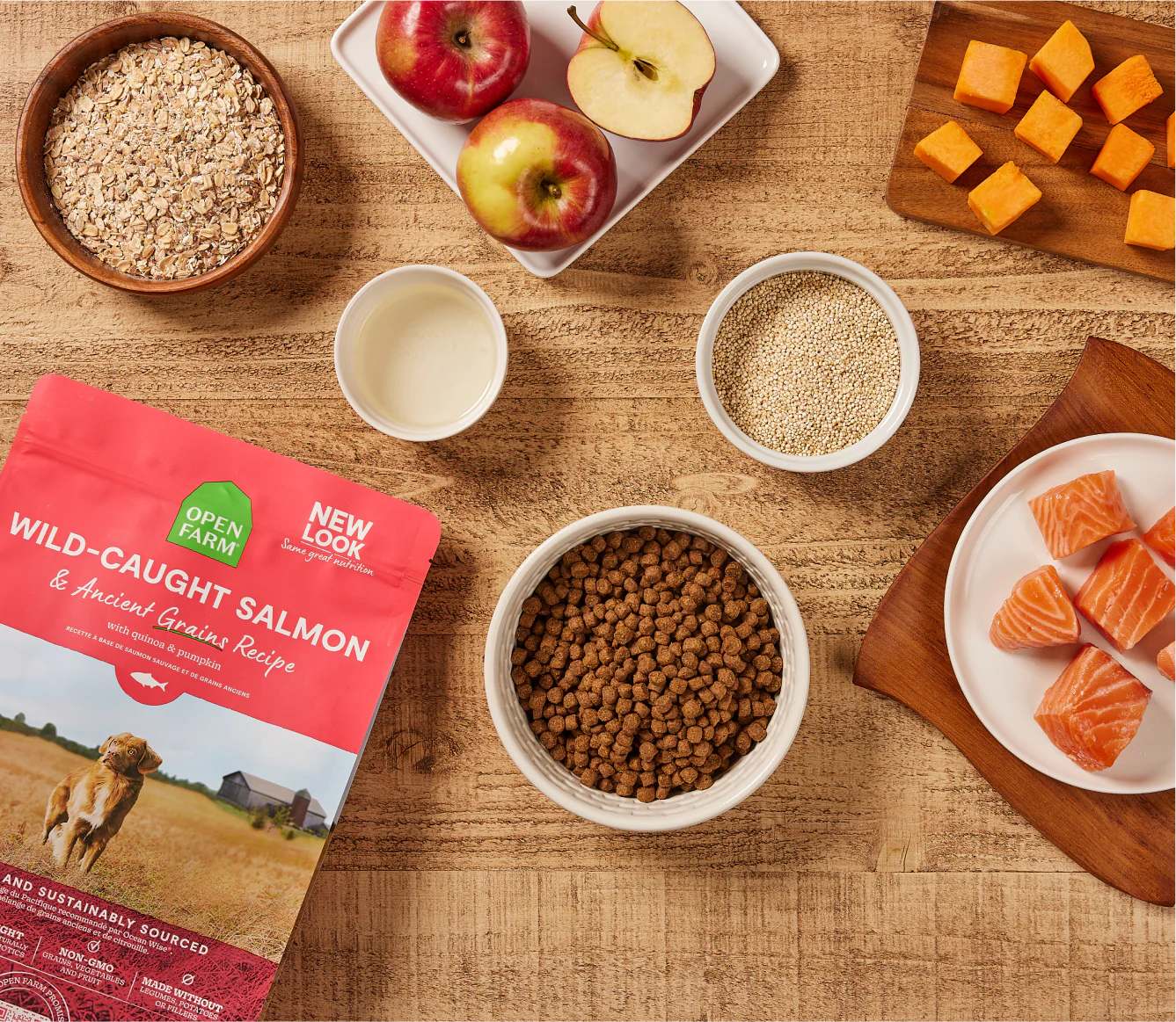 Wild Salmon Ancient Grain Kibble
