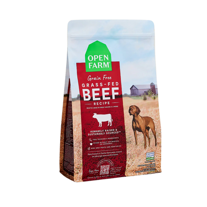 Grass-Fed Beef Grain-Free Kibble For Dogs
