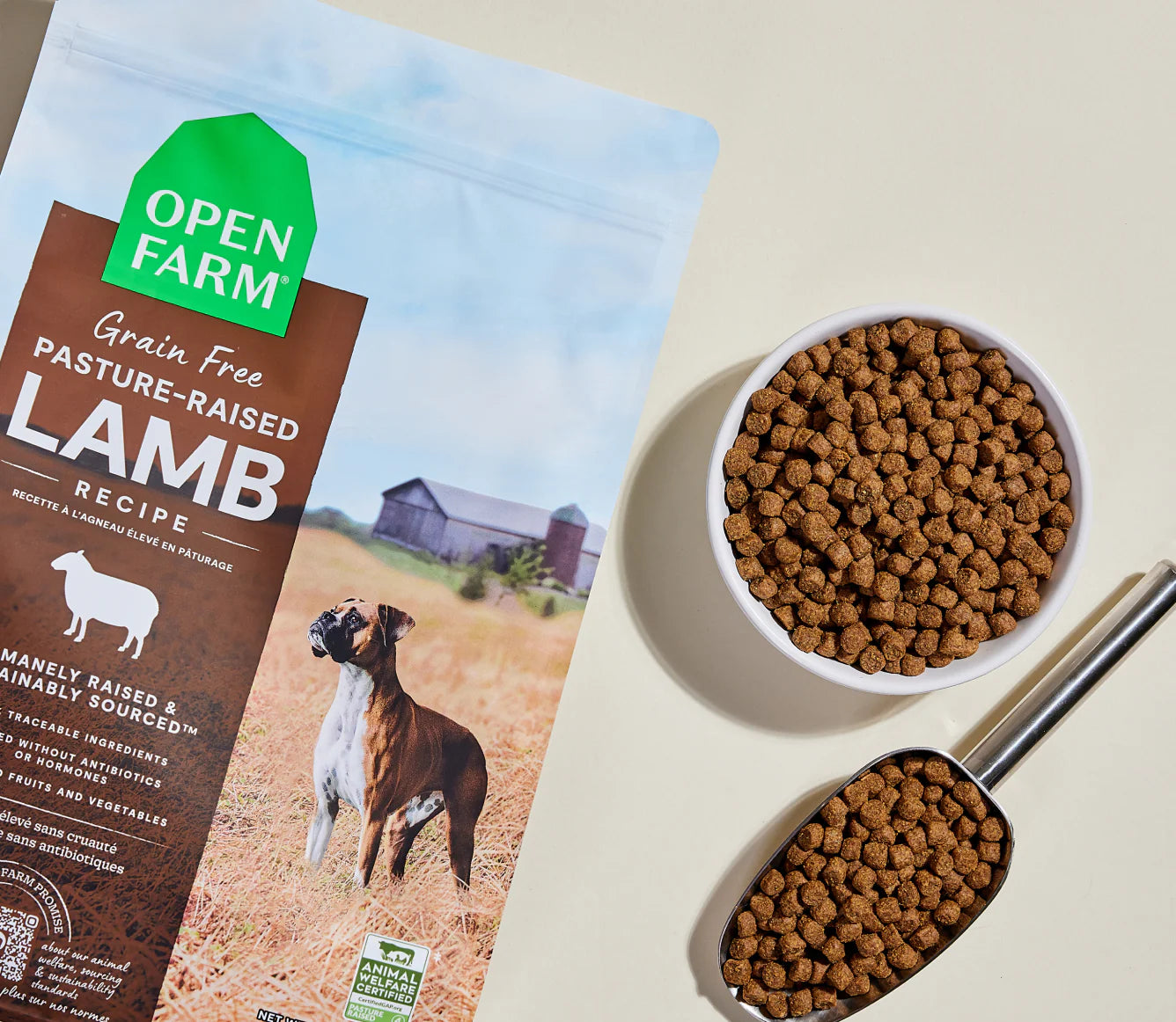 Pasture-Raised Lamb Grain-Free Kibble For Dogs