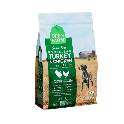 Homestead Turkey & Chicken Grain-Free Kibble For Dogs