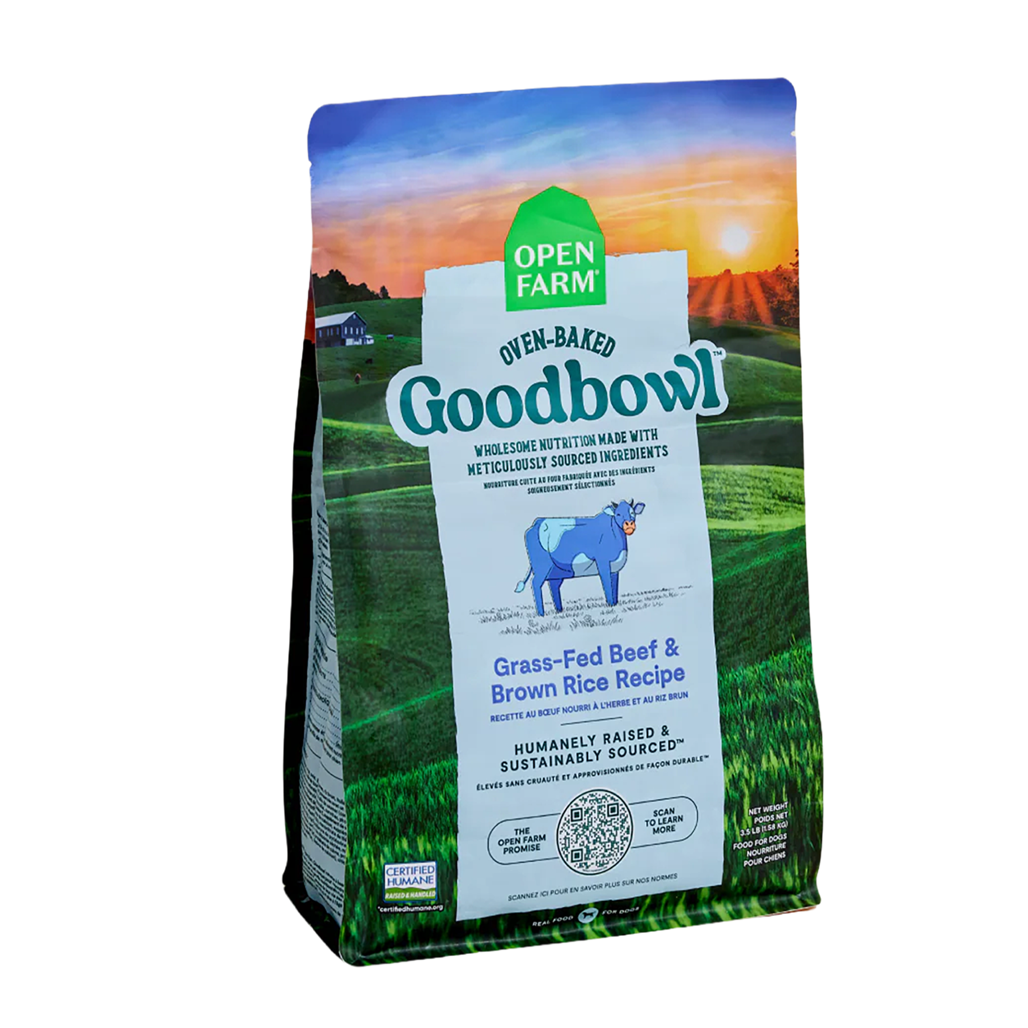 Goodbowl™  Beef & Brown Rice Dog Kibble