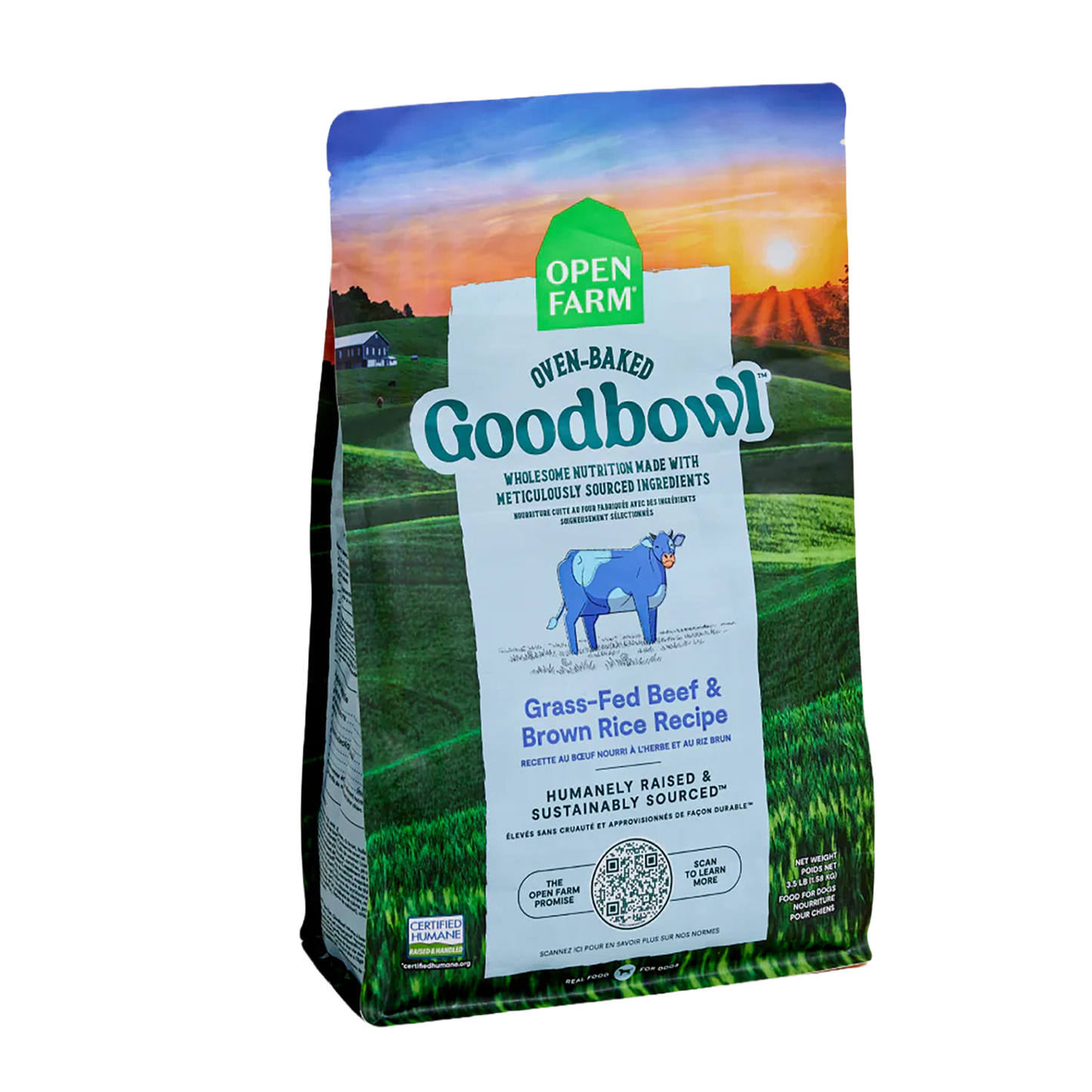 Goodbowl™  Beef & Brown Rice Dog Kibble
