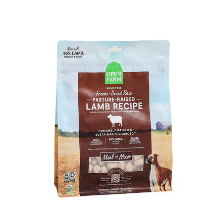 Open Farm Pasture-Raised Lamb Freeze Dried Raw Morsels for Dogs